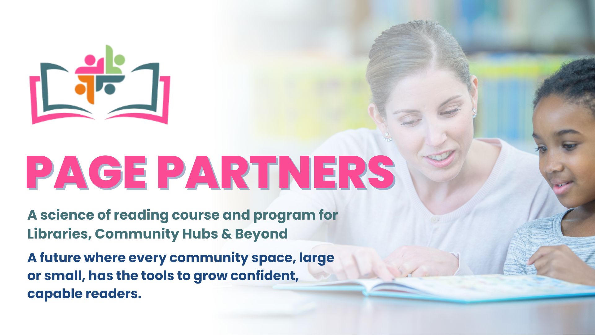 A science of reading course and program for Libraries, Community Hubs & Beyond